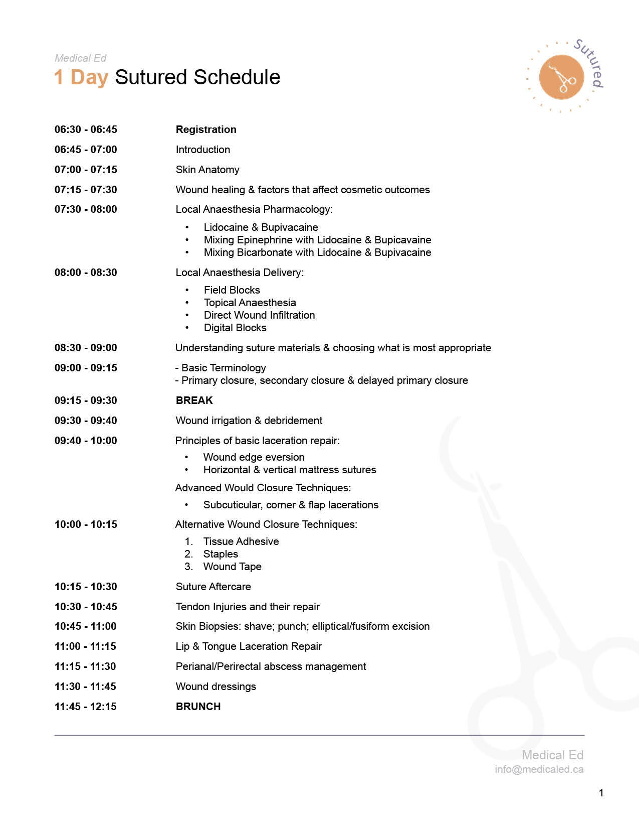 SUTURED in Winnipeg, MB (November 15, 2025)