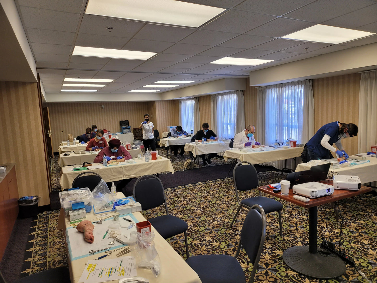 MedicalEd SUTURED course with experience clinicians