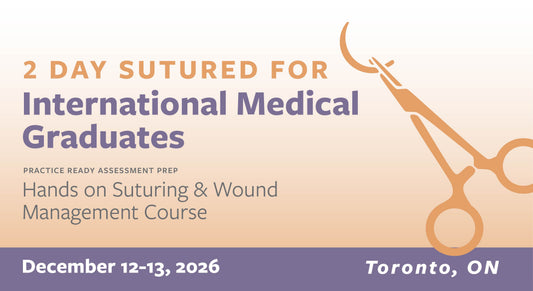 2 Day SUTURED IMG/PRA in Toronto, ON (December 12-13, 2026)