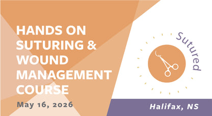 Sutured in Halifax, NS (May 16, 2026)