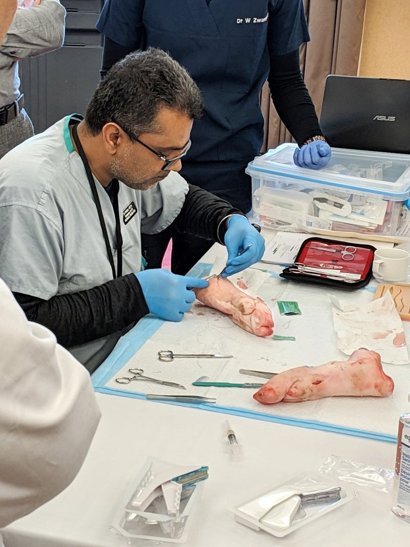 Sutured in Winnipeg, MB (November 19, 2022)